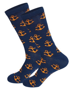 Blue Anchor Socks