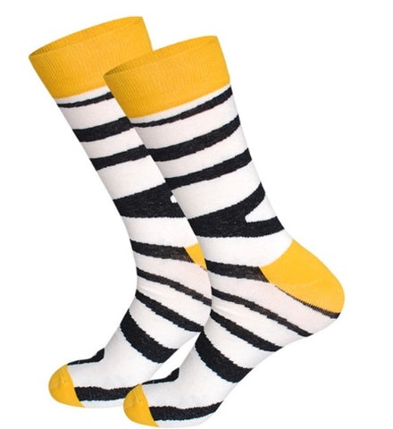 Zebra Print Socks