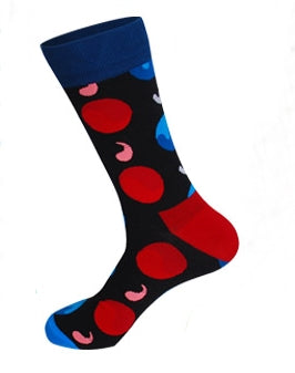 Varying Circle Shape Socks (2)