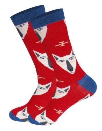 Geometric Dog Socks