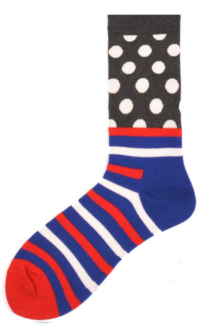 Polka Dots & Stripes Socks (5)
