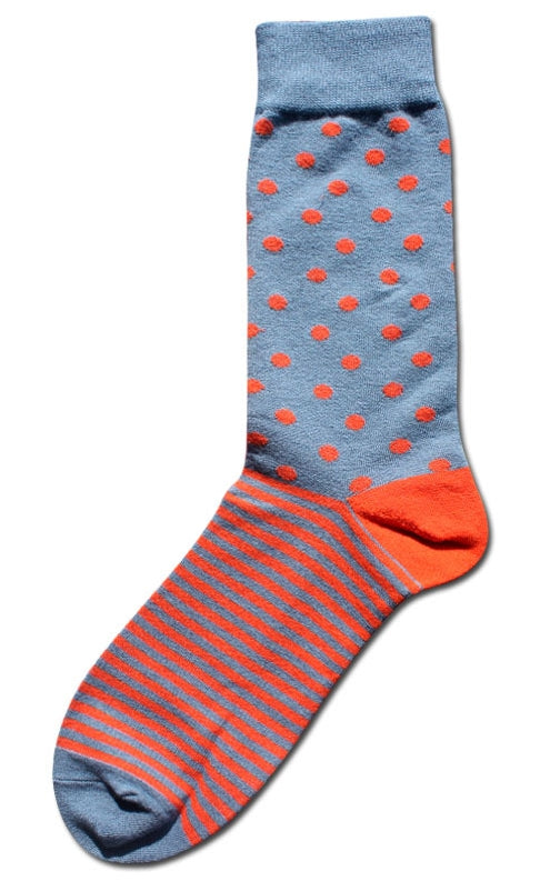 Polka Dots & Stripes Socks (6)