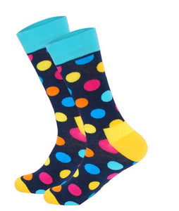 Colourful Polka Dot Socks