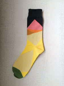 Geometry in Shades Socks