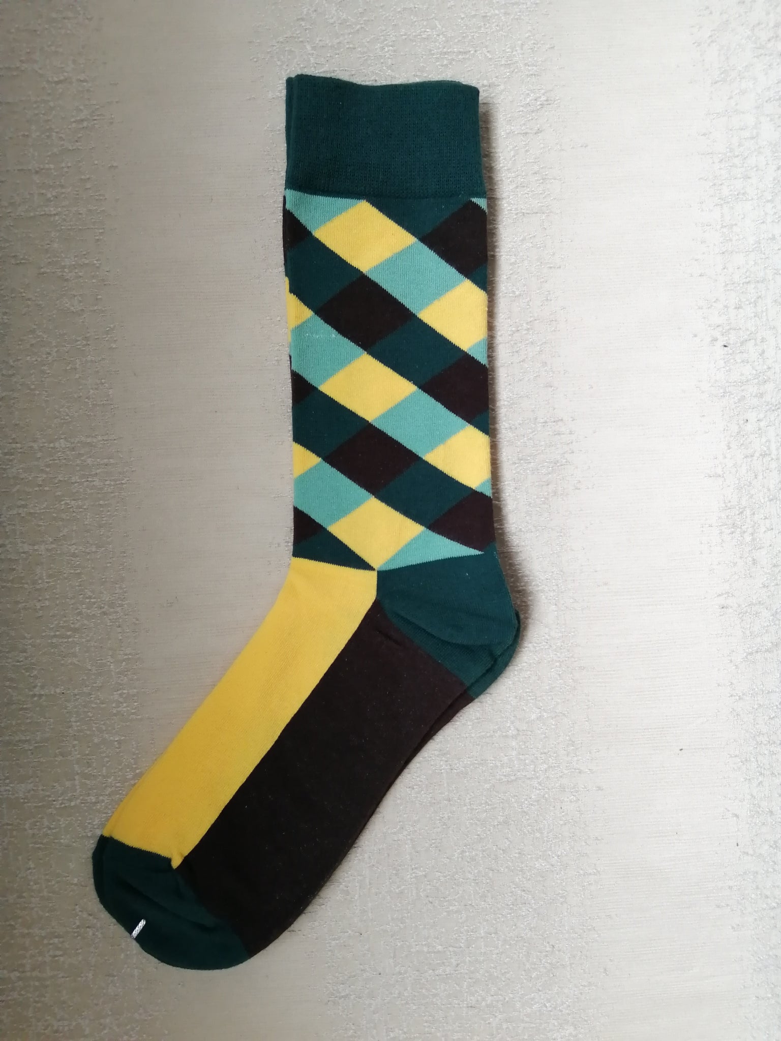 Diagonal Checks (6) Socks