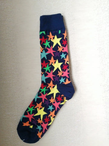 Neon Stars Socks
