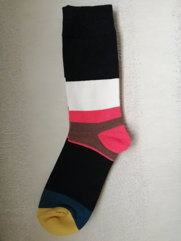 Colourblock stripes Socks