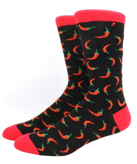 Red Chili Novelty Socks