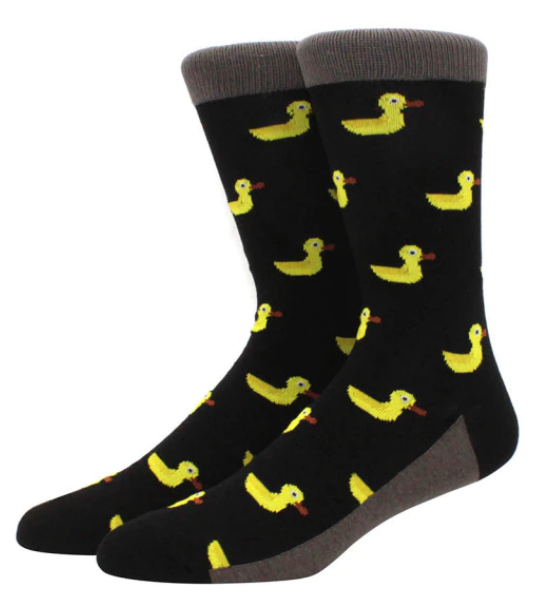 Rubber Duck Novelty Socks