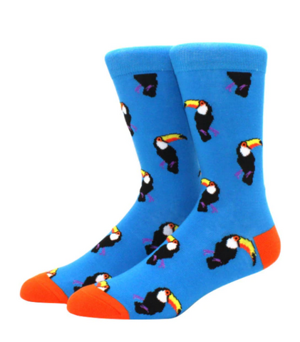 Toco Toucan Bird Novelty Socks