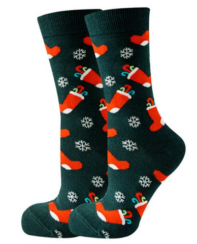 Candy Cane Stockings Christmas Novelty Socks