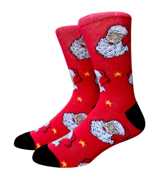 Santa Clause Christmas Novelty Socks