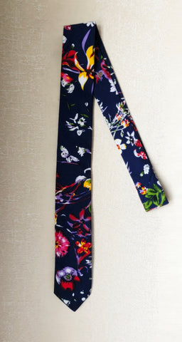 Floral Skinny Tie 1