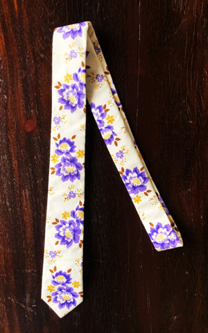 Floral Skinny Tie 8
