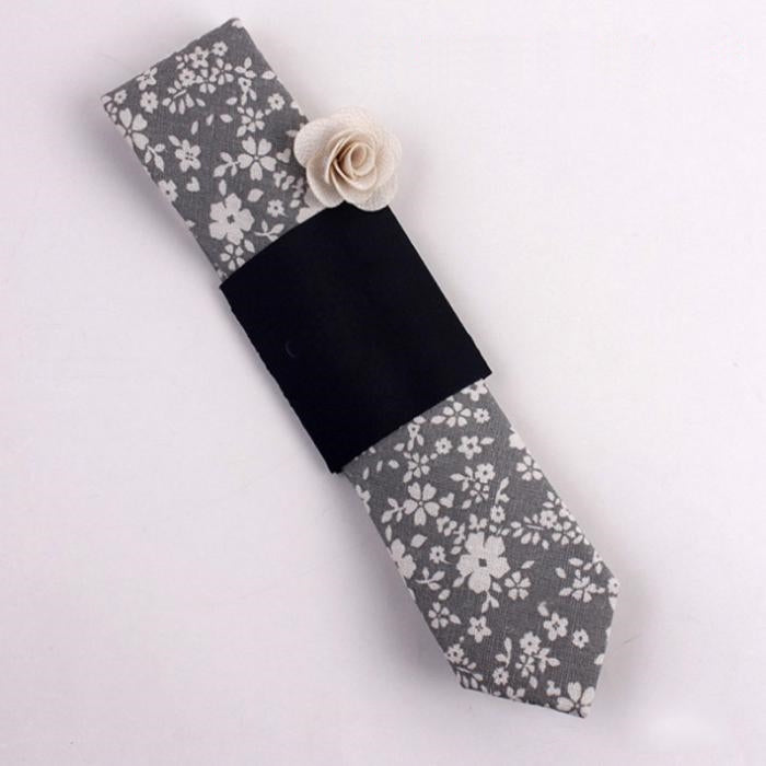 Floral Skinny Tie 20