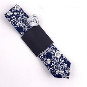 Floral Skinny Tie 22
