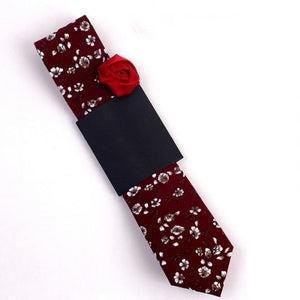 Floral Skinny Tie 24