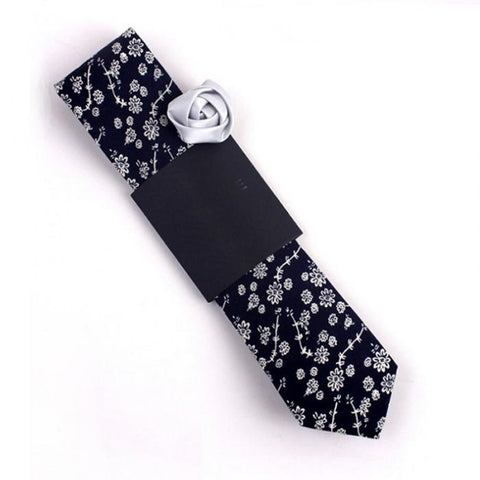 Floral Skinny Tie 25