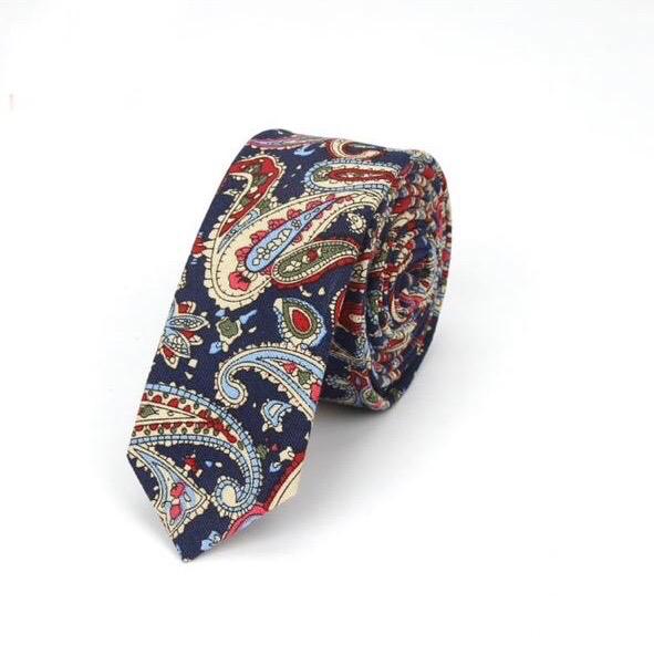 Paisley Skinny Tie 1