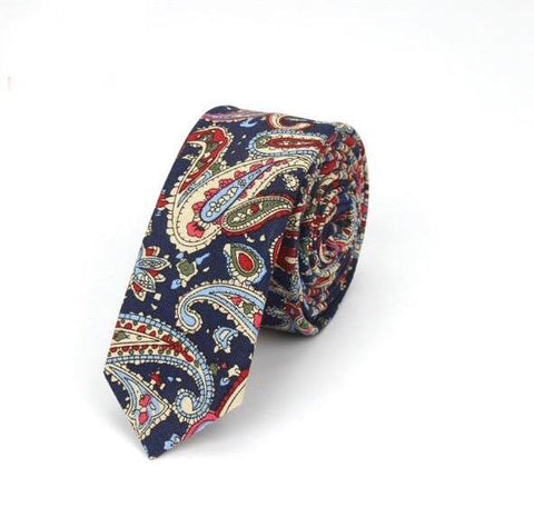 Paisley Skinny Tie 1