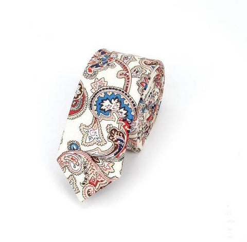 Paisley Skinny Tie 2