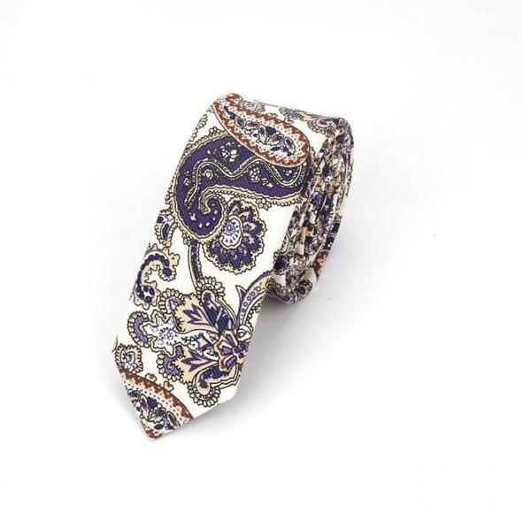 Paisley Skinny Tie 3