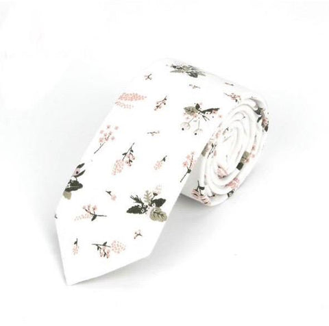 Floral Skinny Tie 29