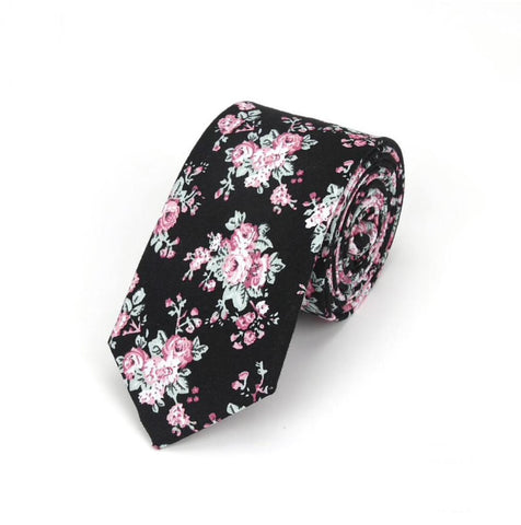 Floral Skinny Tie 32