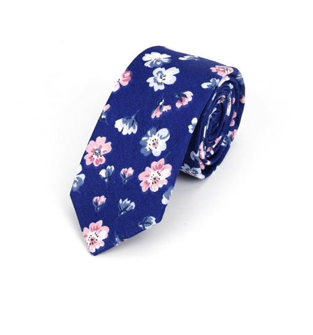 Floral Skinny Tie 34