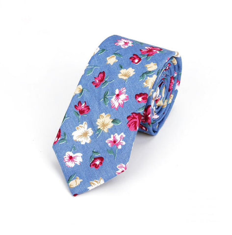 Floral Skinny Tie 35