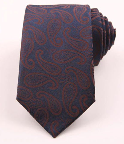 Paisley Skinny Tie 8