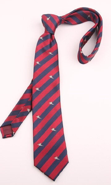 Striped Skinny Tie 2
