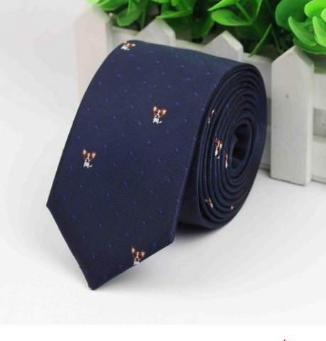 Puppy Dog Skinny Tie