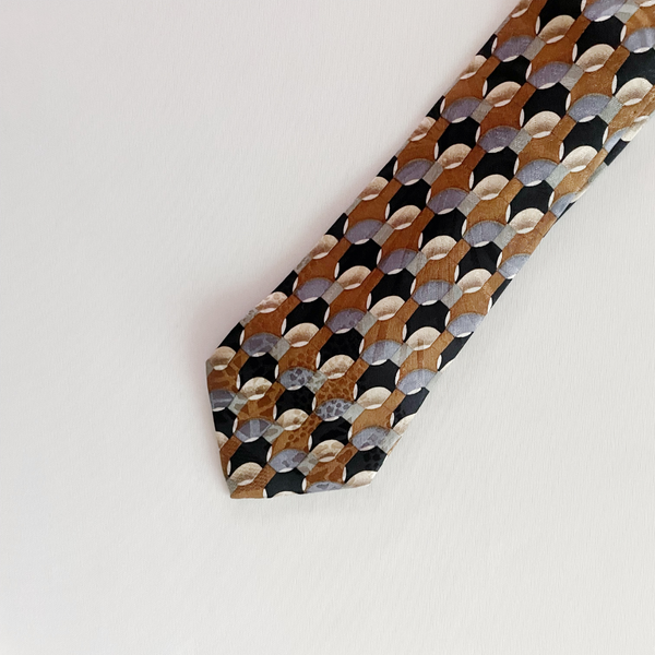 Vintage Links Silk Slim Tie