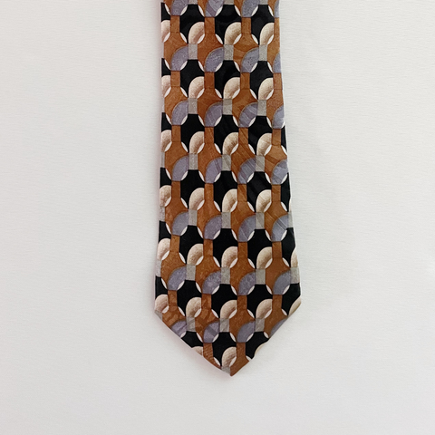 Vintage Links Silk Slim Tie