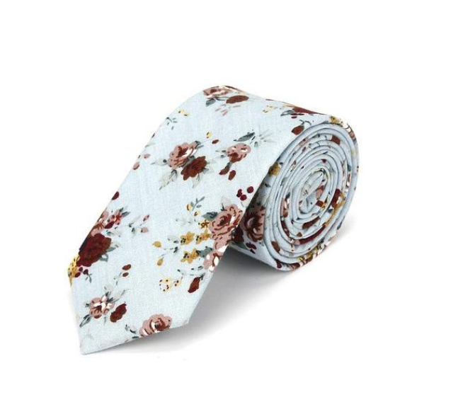 Floral Skinny Tie 42