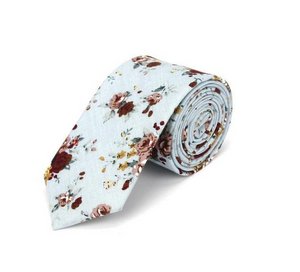 Floral Skinny Tie 42