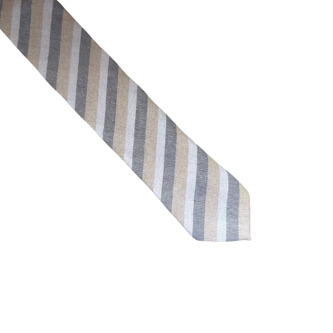 Classic Candy Cane Pastel Skinny Tie