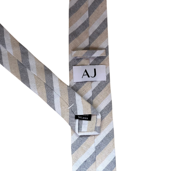 Classic Candy Cane Pastel Skinny Tie