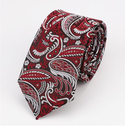 Paisley Skinny Tie 12