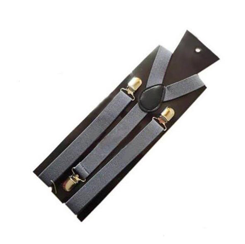 Light Grey Suspenders