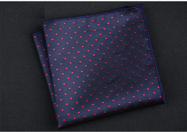 Red Polka Dots Pocket Square