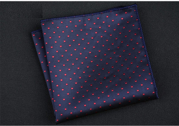 Red Polka Dots Pocket Square