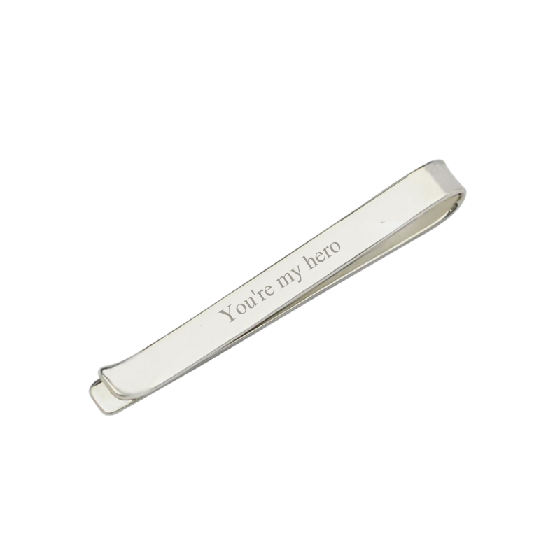 Engraved Tie Clip (Customized)