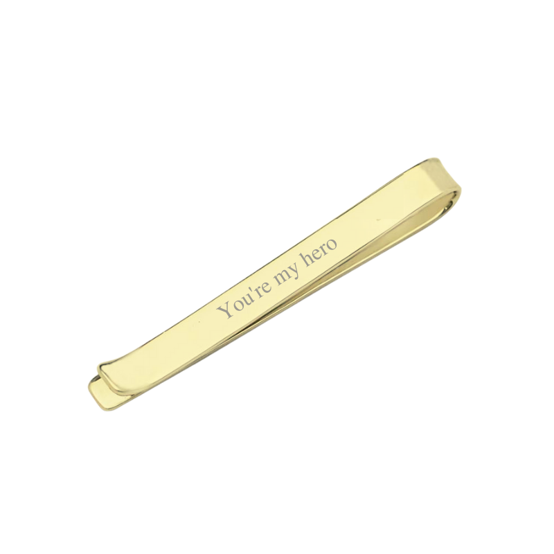 Engraved Tie Clip (Customized)