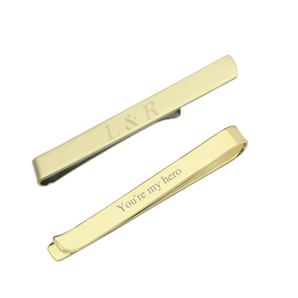 Engraved Tie Clips