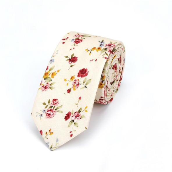 Floral Skinny Tie 39