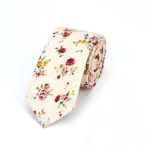 Floral Skinny Tie 39