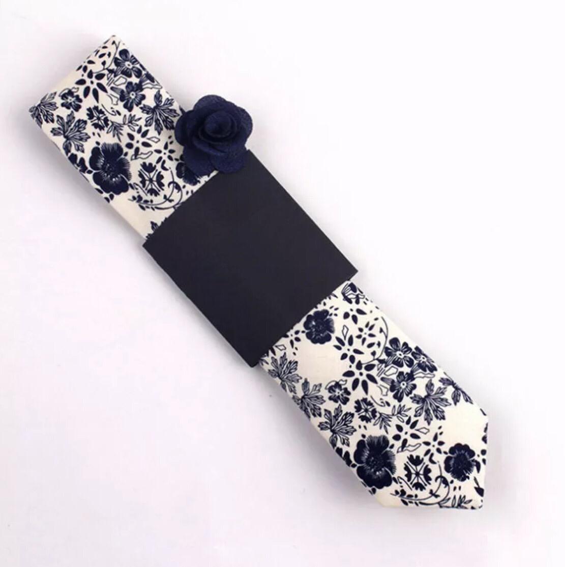 Floral Skinny Tie 28