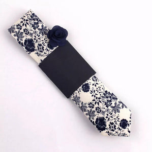Floral Skinny Tie 28